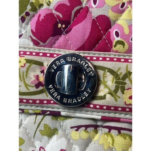 Vera‎ Bradley Julia Frame Structured Top Handle Purse MAKE ME BLUSH - Picture 2 of 8